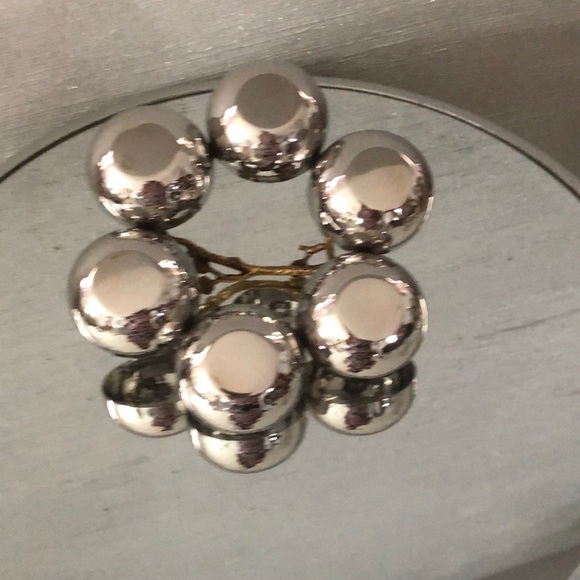 sectional plate. Hammer silver - Picture 4 of 6